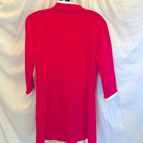 Boston Proper Fuschia Mini Dress - Picture 3 of 5